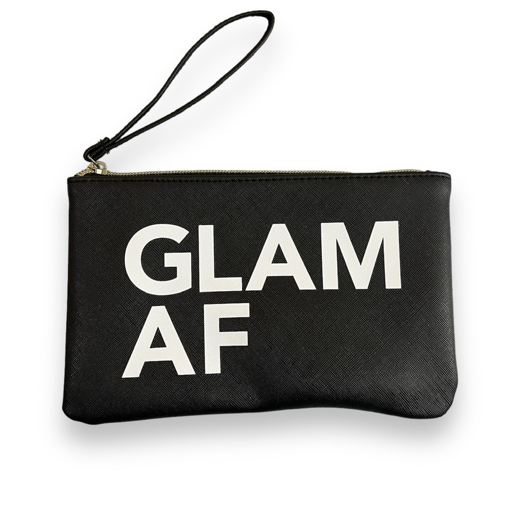 3/$25 Wristlet Makeup Bag Glam AF